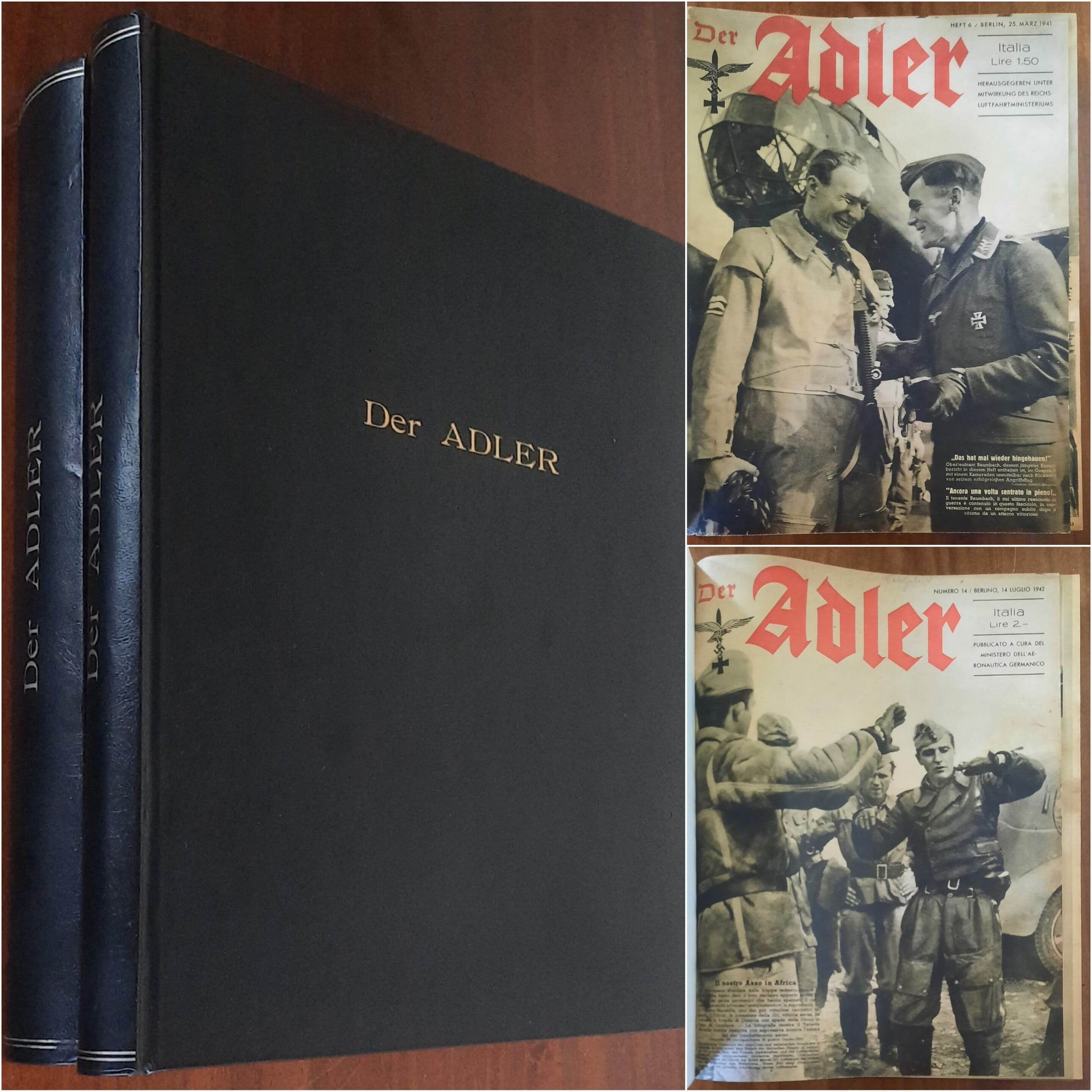Der Adler - 43 riviste - Ministero Germanico Dell’Aeronautica