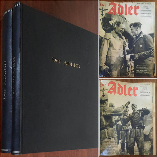 Der Adler - 43 riviste - Ministero Germanico Dell’Aeronautica