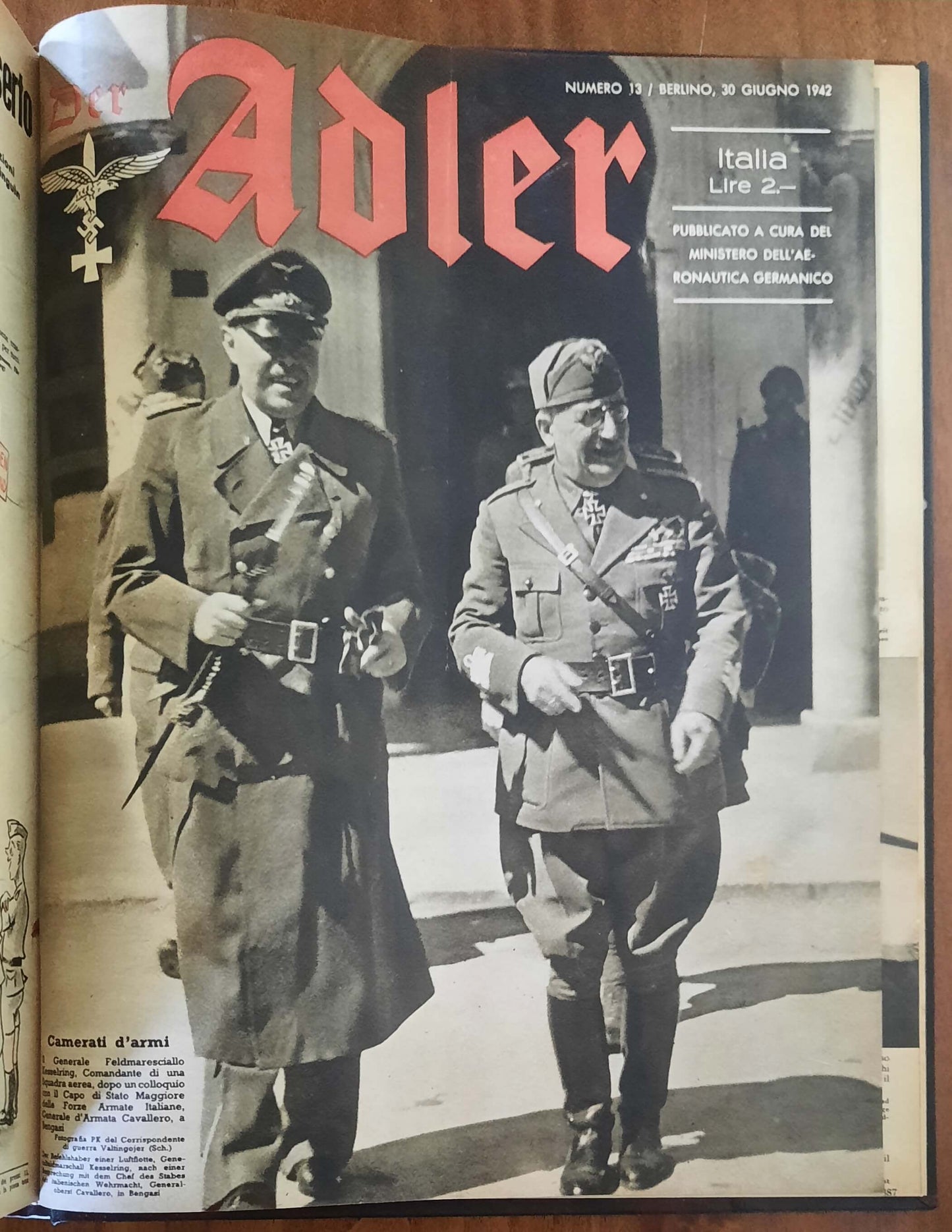 Der Adler - 43 riviste - Ministero Germanico Dell’Aeronautica
