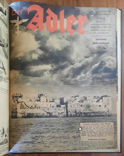 Der Adler - 43 riviste - Ministero Germanico Dell’Aeronautica