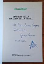 Dialoghi sulla finalità della storia - Giuseppe Carpano - Manzella Ediz