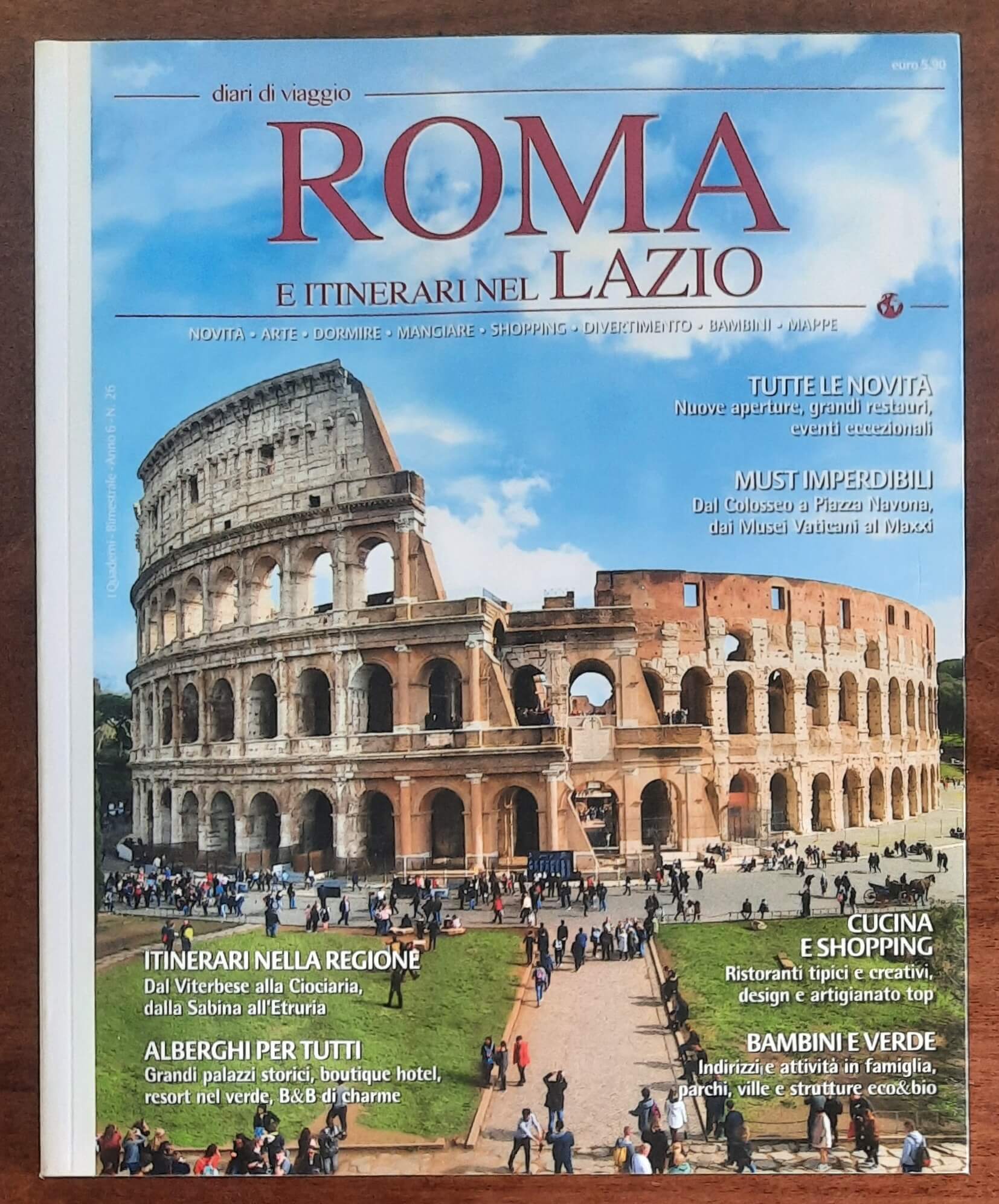 Diari di viaggio - Aprile 2018 - Roma e itinerari nel Lazio
