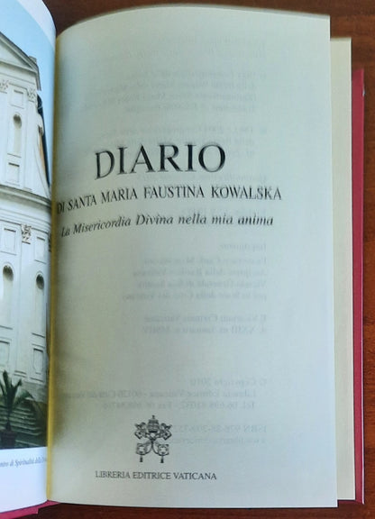 Diario di Santa Maria Faustina Kowalska. La Misericordia Divina nella mia anima