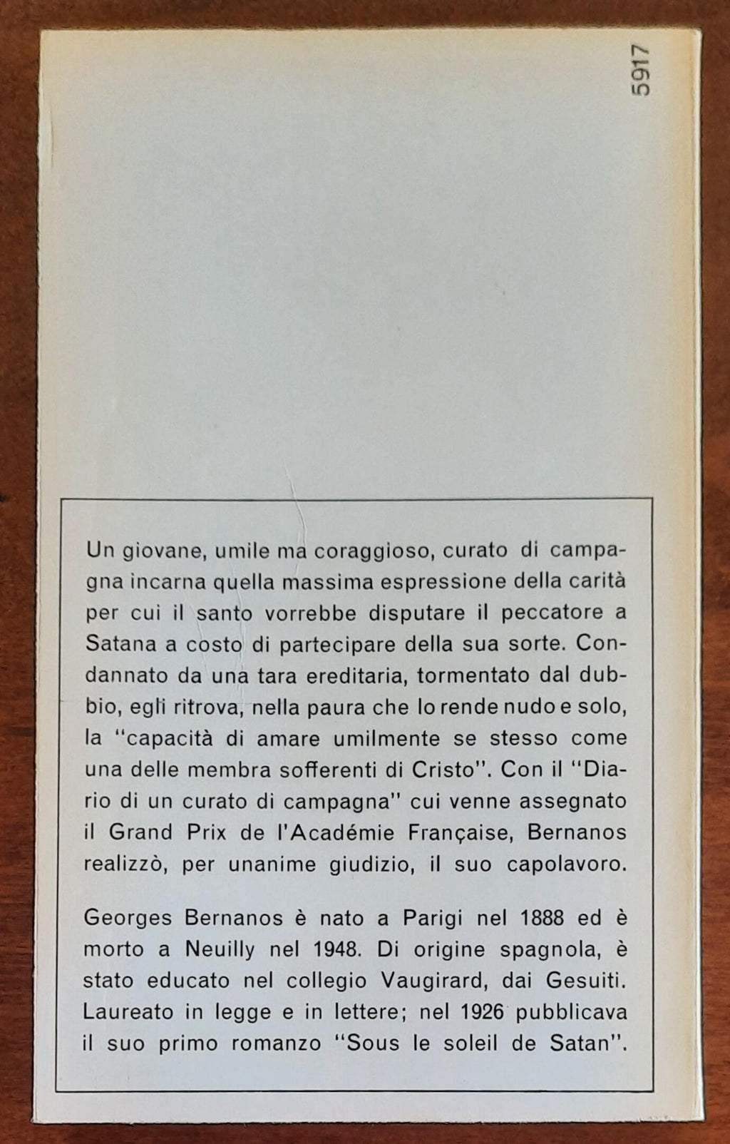 Diario di un curato di campagna - di Georges Bernanos - Mondadori