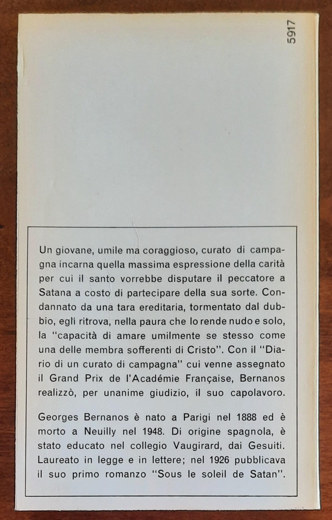 Diario di un curato di campagna - di Georges Bernanos - Mondadori