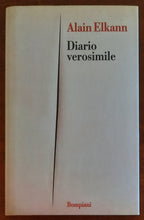 Diario verosimile - di Alain Elkann - Bompiani