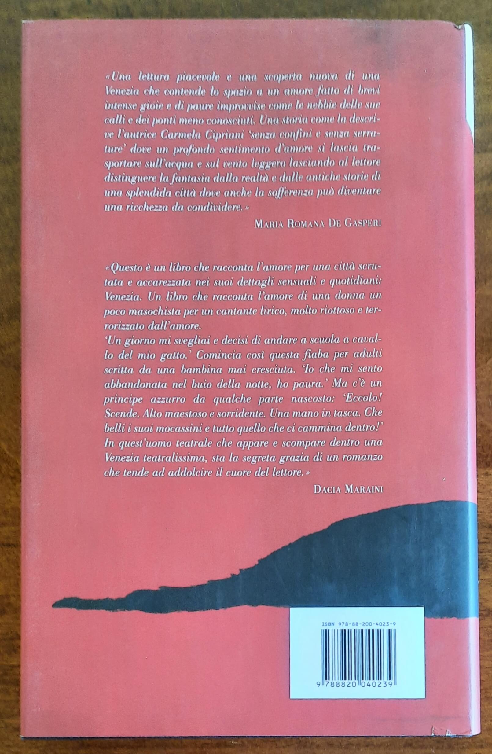 Dichiarazione d’amore a Venezia - di Carmela Cipriani - Sperling & Kupfer