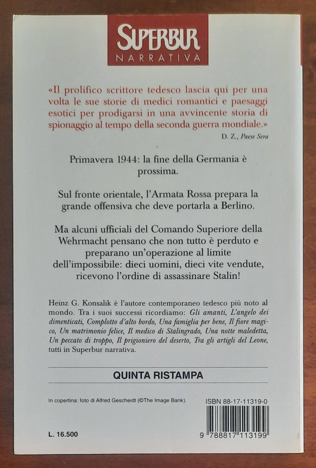 Dieci vite vendute - di Heinz G. Konsalik