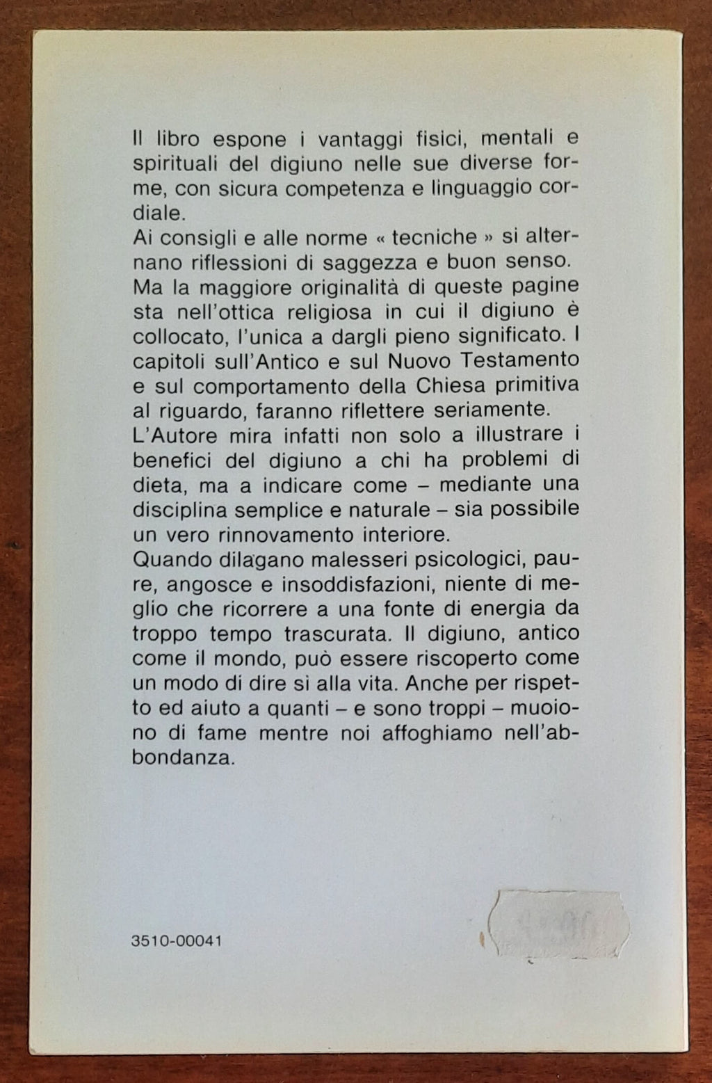 Digiuno come rinnovamento fisico, mentale e spirituale