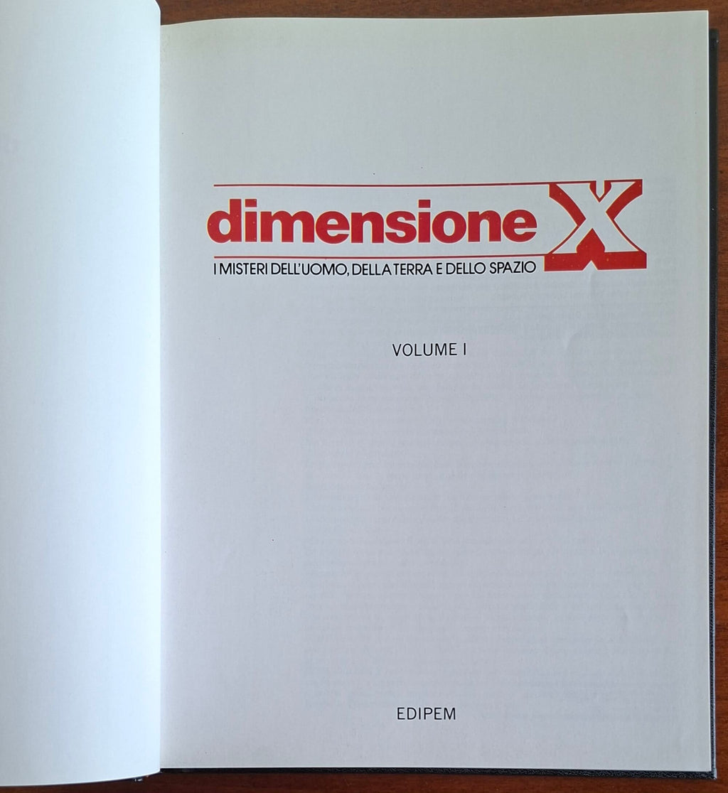 Dimensione X. I misteri dell'uomo, della terra e dello spazio - 10 vol. - Edipem