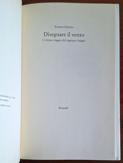 Disegnare il vento. L'ultimo viaggio del capitano Salgari