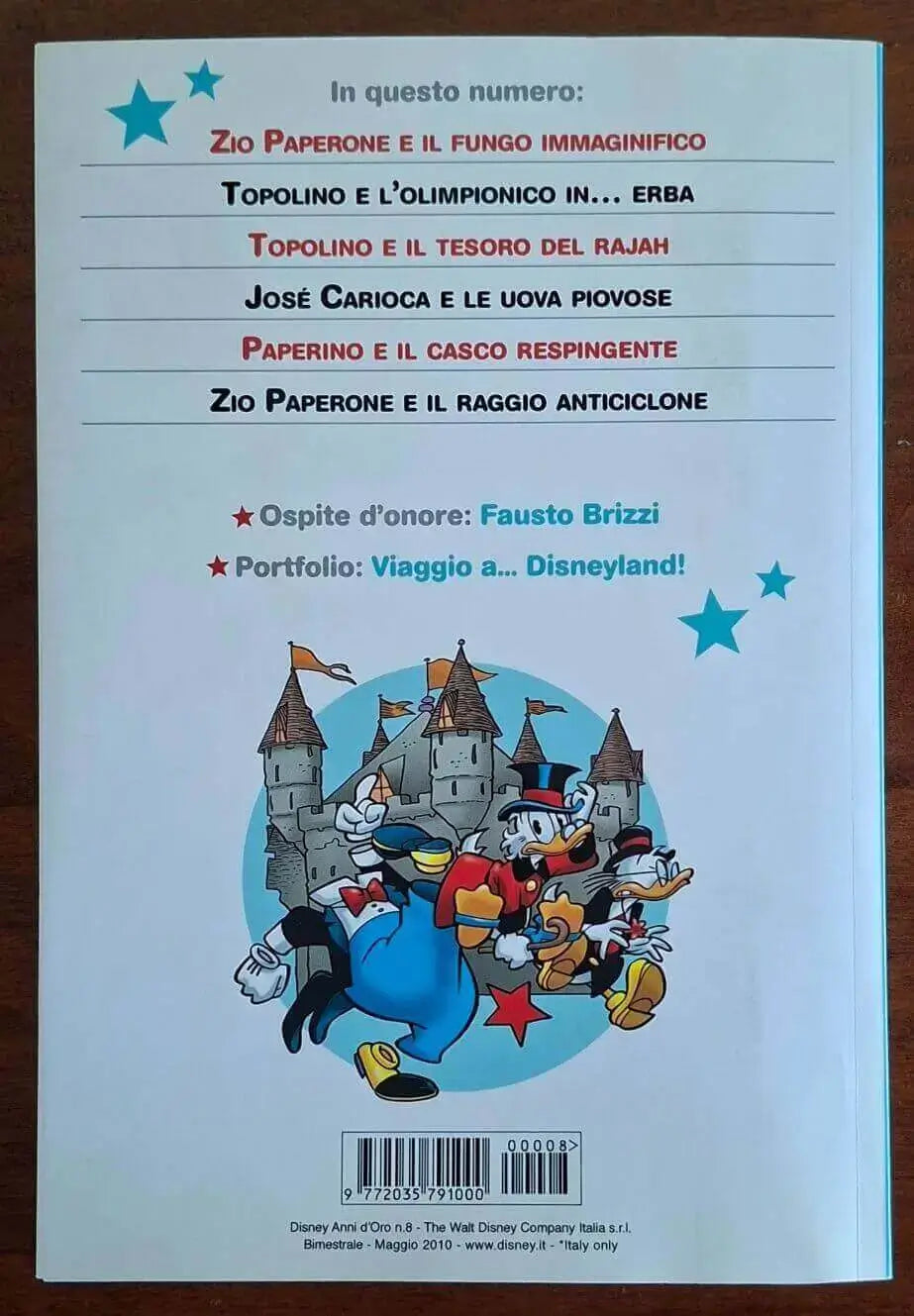 Disney Anni d'Oro n. 8 maggio 2010