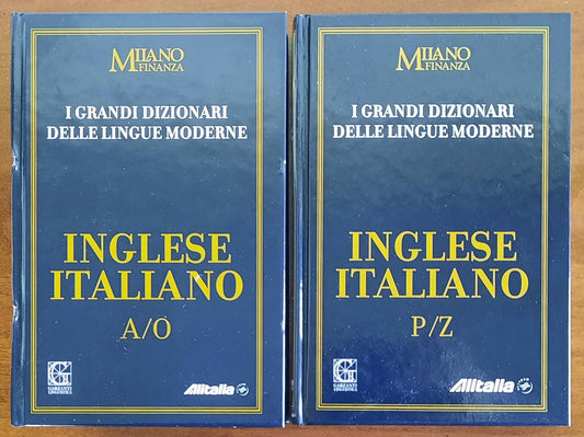 Dizionario Inglese/Italiano - in 2 vol. - Garzanti - De Agostini