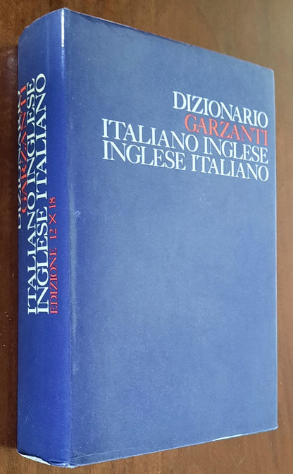 Dizionario Italiano/Inglese - Inglese/Italiano - Garzanti