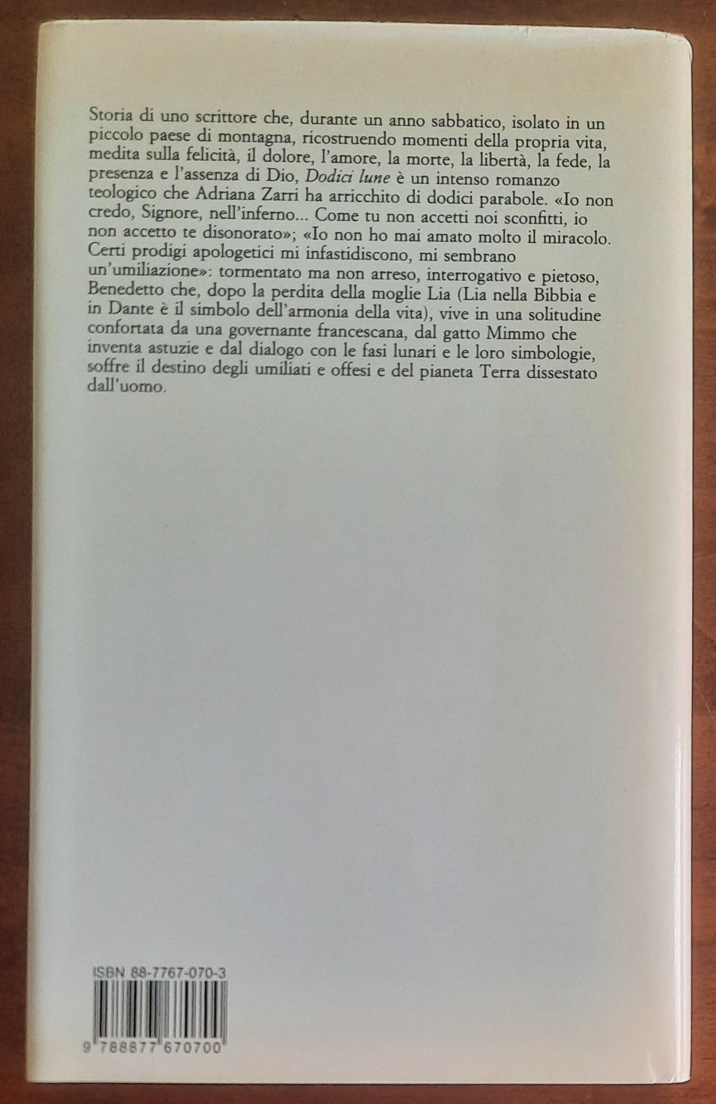Dodici lune - di Adriana Zarri - Camunia Editrice