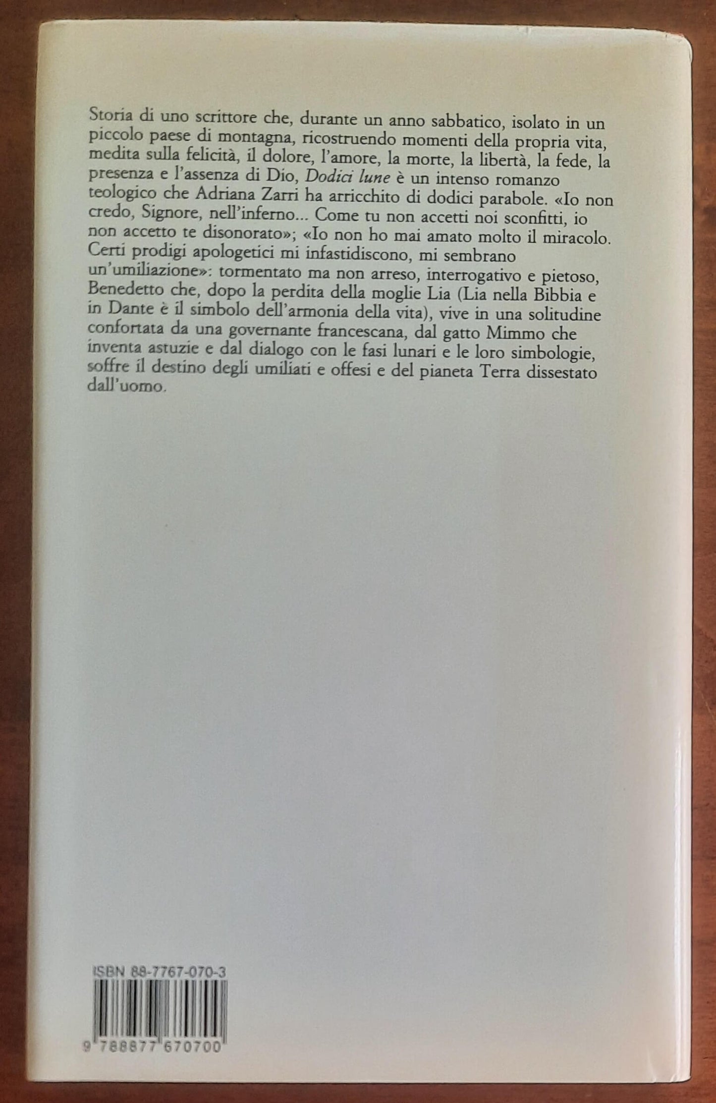 Dodici lune - di Adriana Zarri - Camunia Editrice