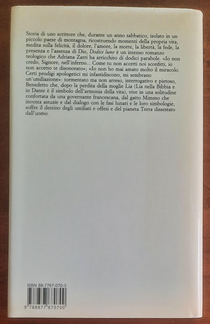 Dodici lune - di Adriana Zarri - Camunia Editrice