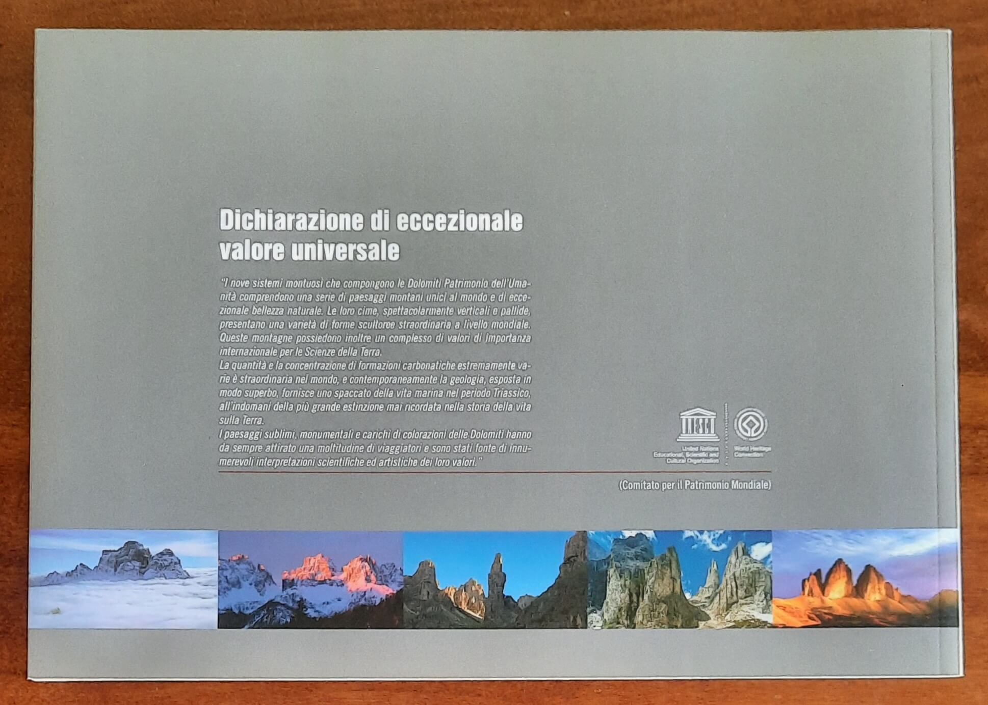 Dolomiti Patrimonio Mondiale Unesco - a Cura di Cesare Micheletti