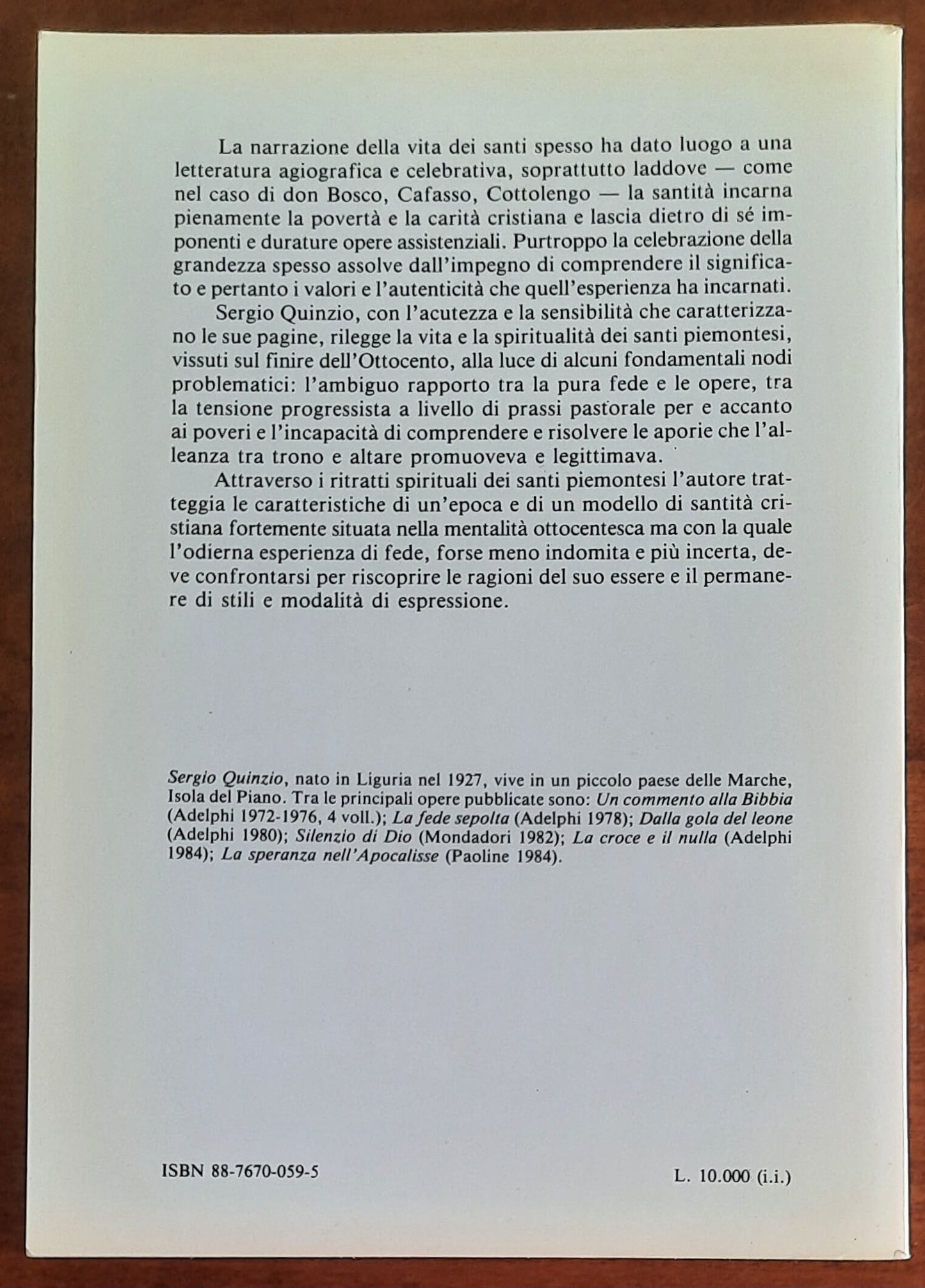 Domande sulla Santità. Don Bosco, Cafasso, Cottolengo - Edizioni Gruppo Abele