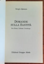 Domande sulla Santità. Don Bosco, Cafasso, Cottolengo - Edizioni Gruppo Abele
