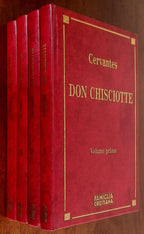 Don Chisciotte - Miguel De Cervantes - Famiglia Cristiana - 4 vol.