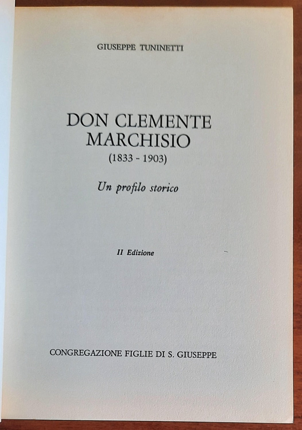 Don Clemente Marchisio (1833-1903). Un profilo storico