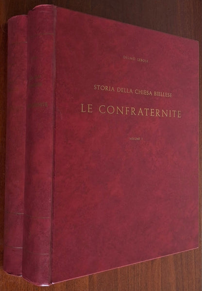 Don Delmo Lebole: Le Confraternite. Storia della Chiesa biellese - in 2 vol