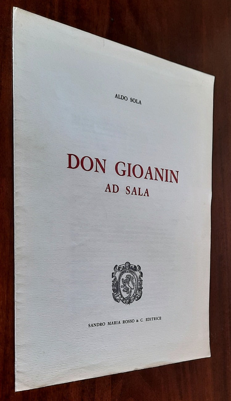 Don Gioanin ad Sala - di Aldo Sola