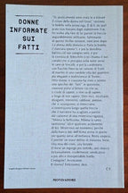 Donne informate sui fatti - Carlo Fruttero - Mondadori