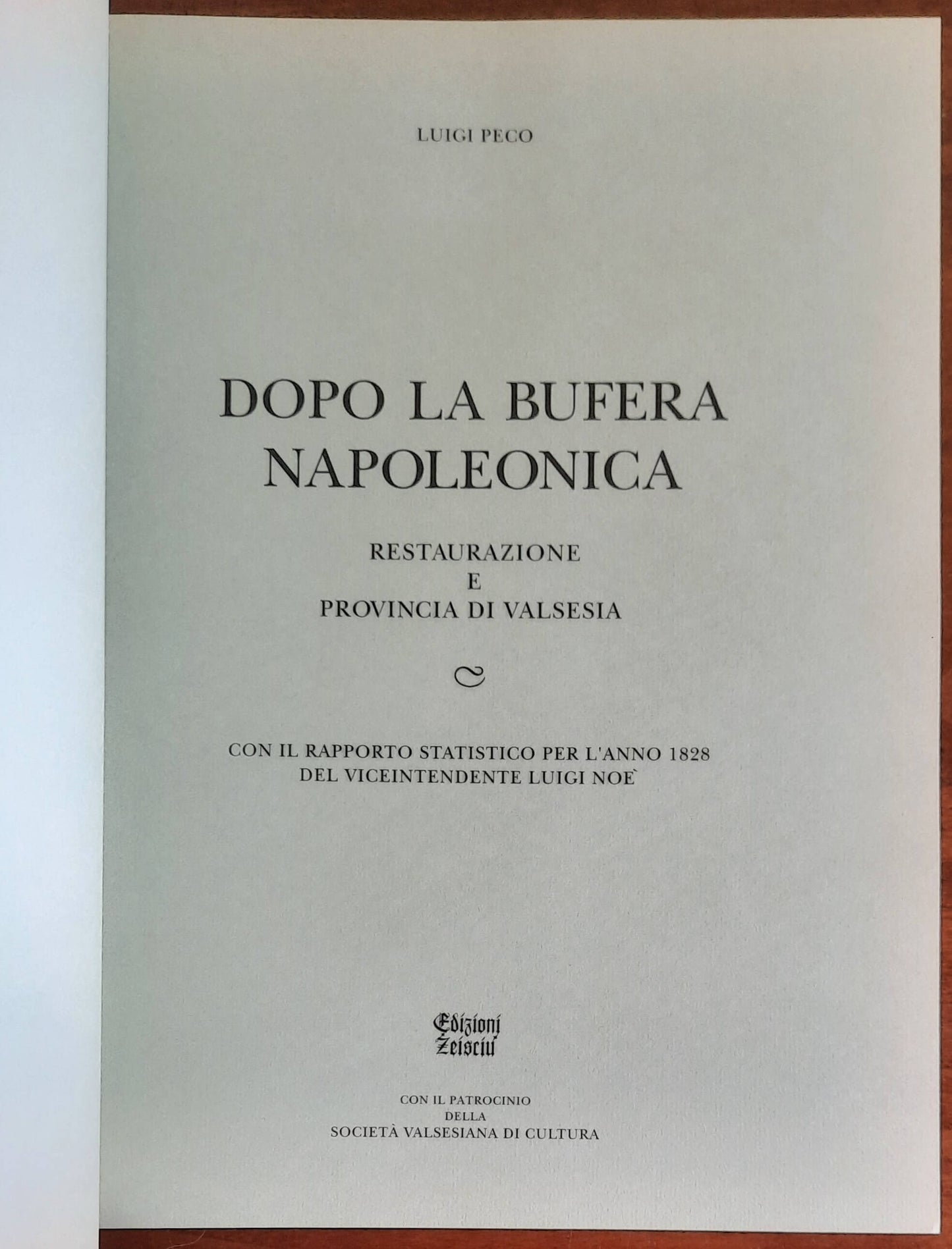 Dopo la bufera napoleonica. Restaurazione e provincia di Valsesia