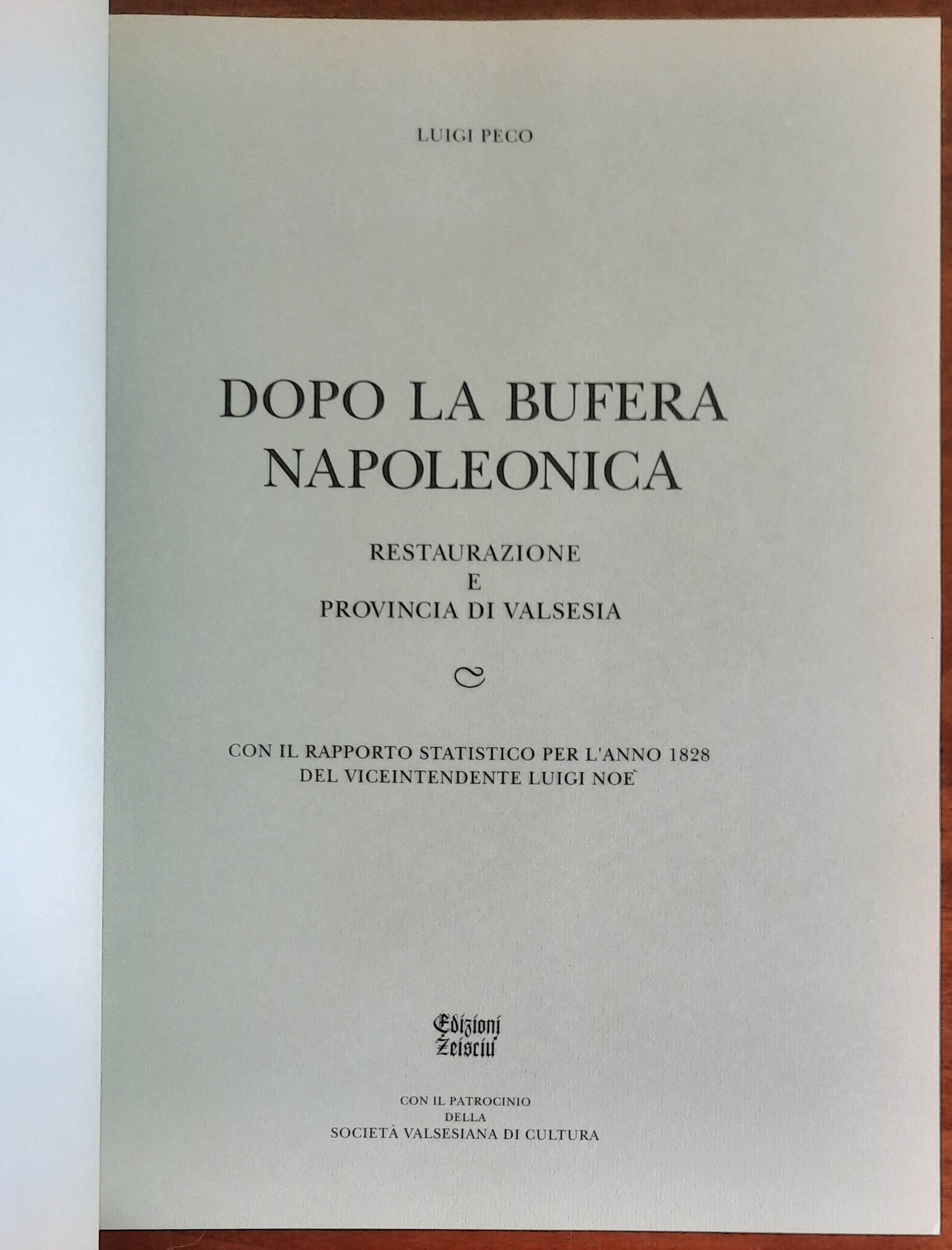 Dopo la bufera napoleonica. Restaurazione e provincia di Valsesia