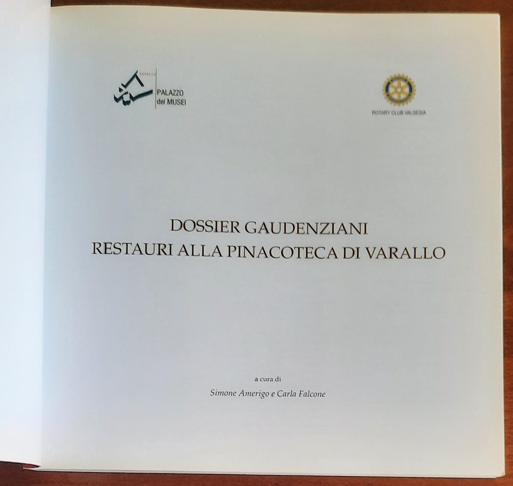 Dossier gaudenziani. Restauri alla pinacoteca di Varallo