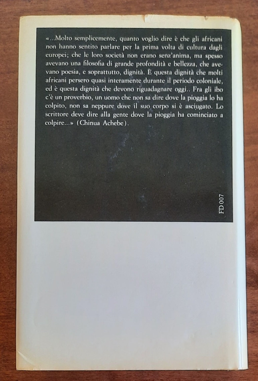Dove batte la pioggia - Jaca Book - 1977