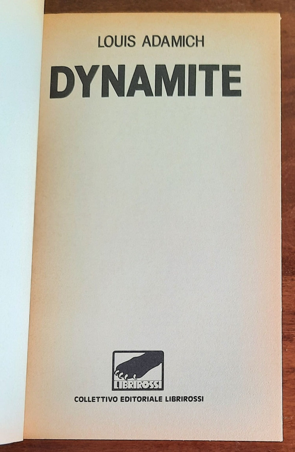 Dynamite. La Storia della violenza di classe in America