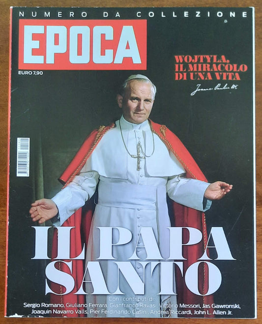 EPOCA numero da collezione - Il Papa Santo - Mondadori - 2011