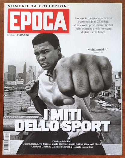 EPOCA numero da collezione - I miti dello sport - Mondadori - 2012