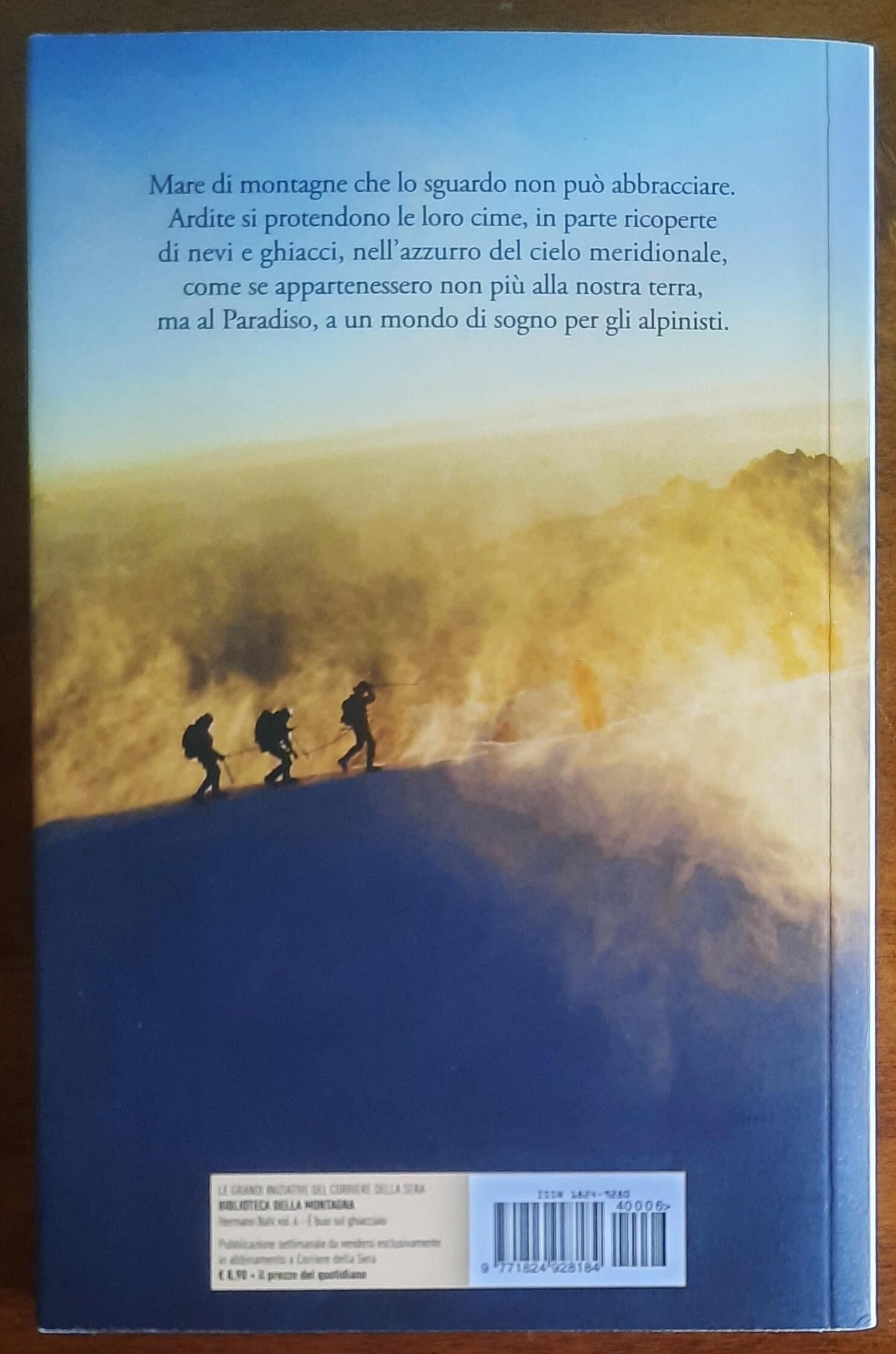 E’ buio sul ghiacciaio - Hermann Buhl - Biblioteca della montagna