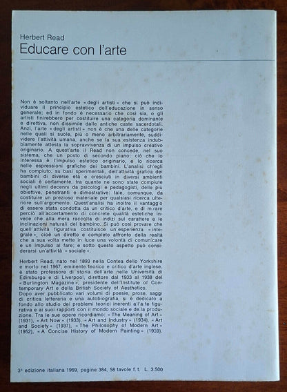 Educare con l'arte - Herbert Read - Edizioni Di Comunità