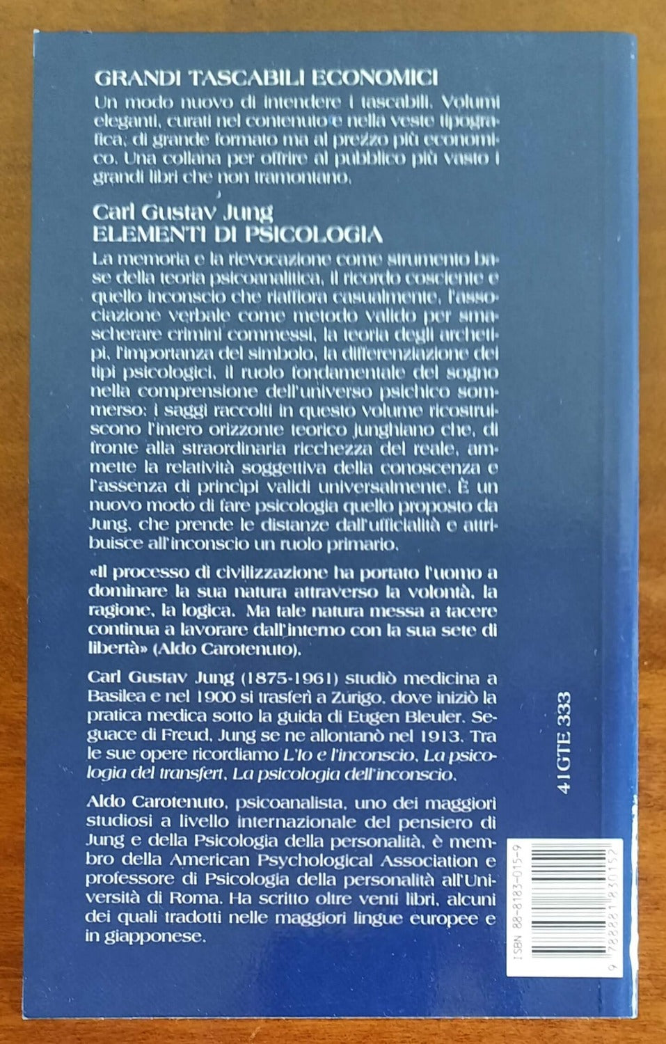 Elementi di psicologia - di Carl Gustav Jung