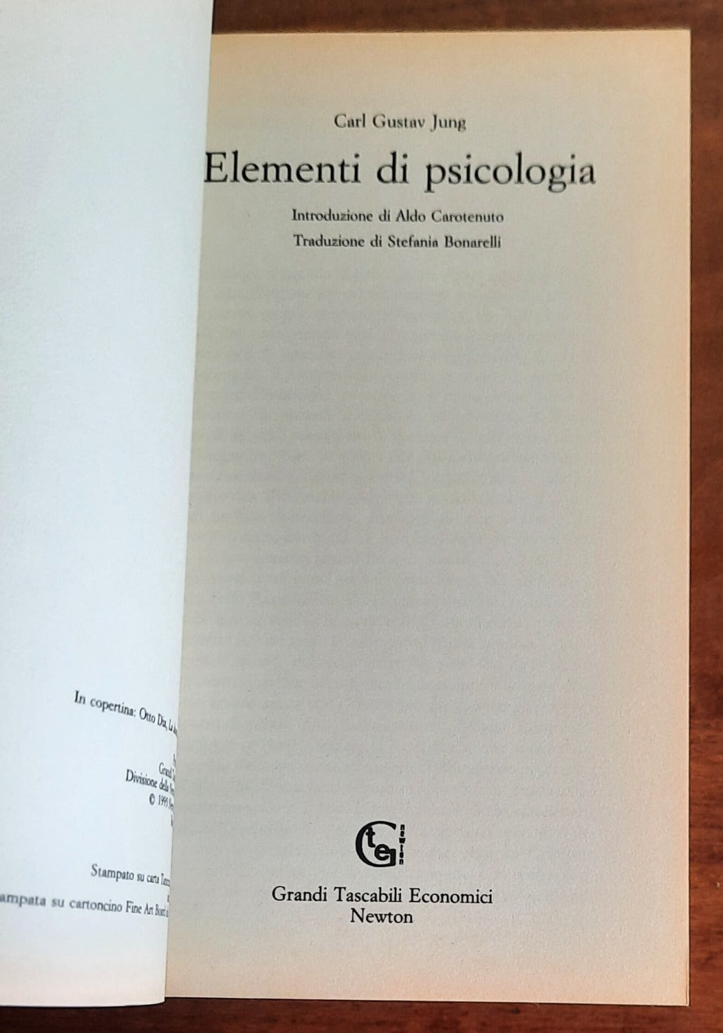 Elementi di psicologia - di Carl Gustav Jung