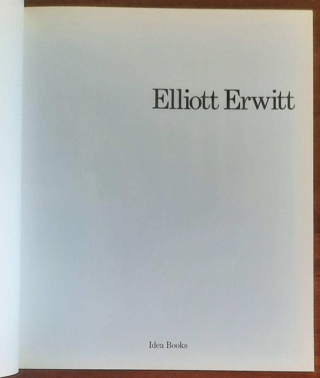Elliott Erwitt - Idea Books
