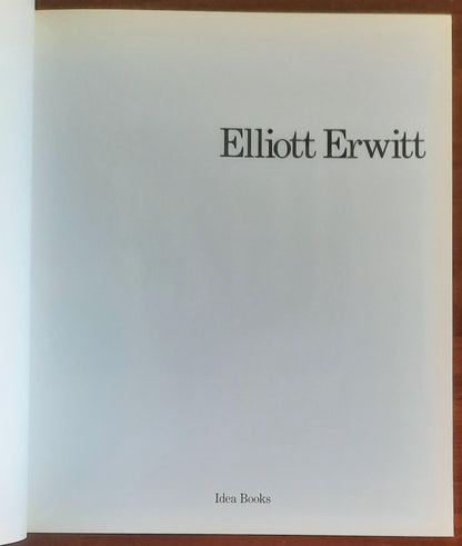 Elliott Erwitt - Idea Books