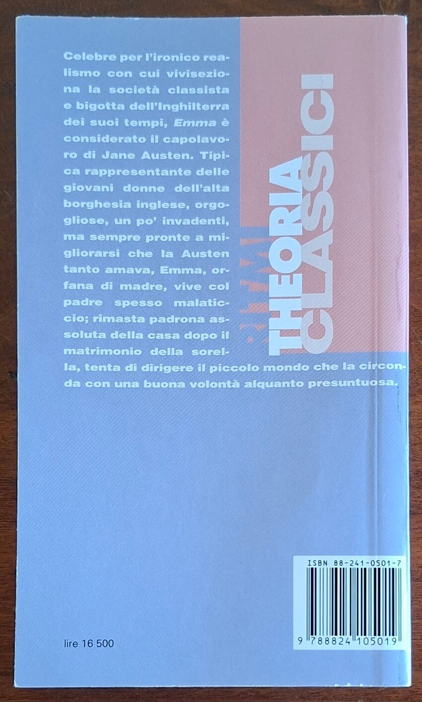 Emma - di Jane Austen - Edizioni Theoria