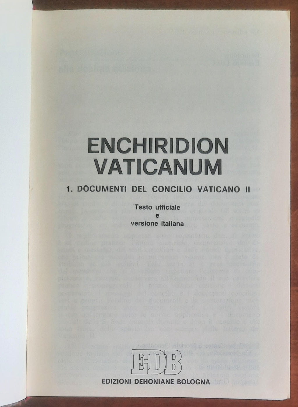 EnchiridionVaticanumvol.1-DocumentiufficialidelConcilioVaticanoII_1962-1965_4 - Libreria Biellese