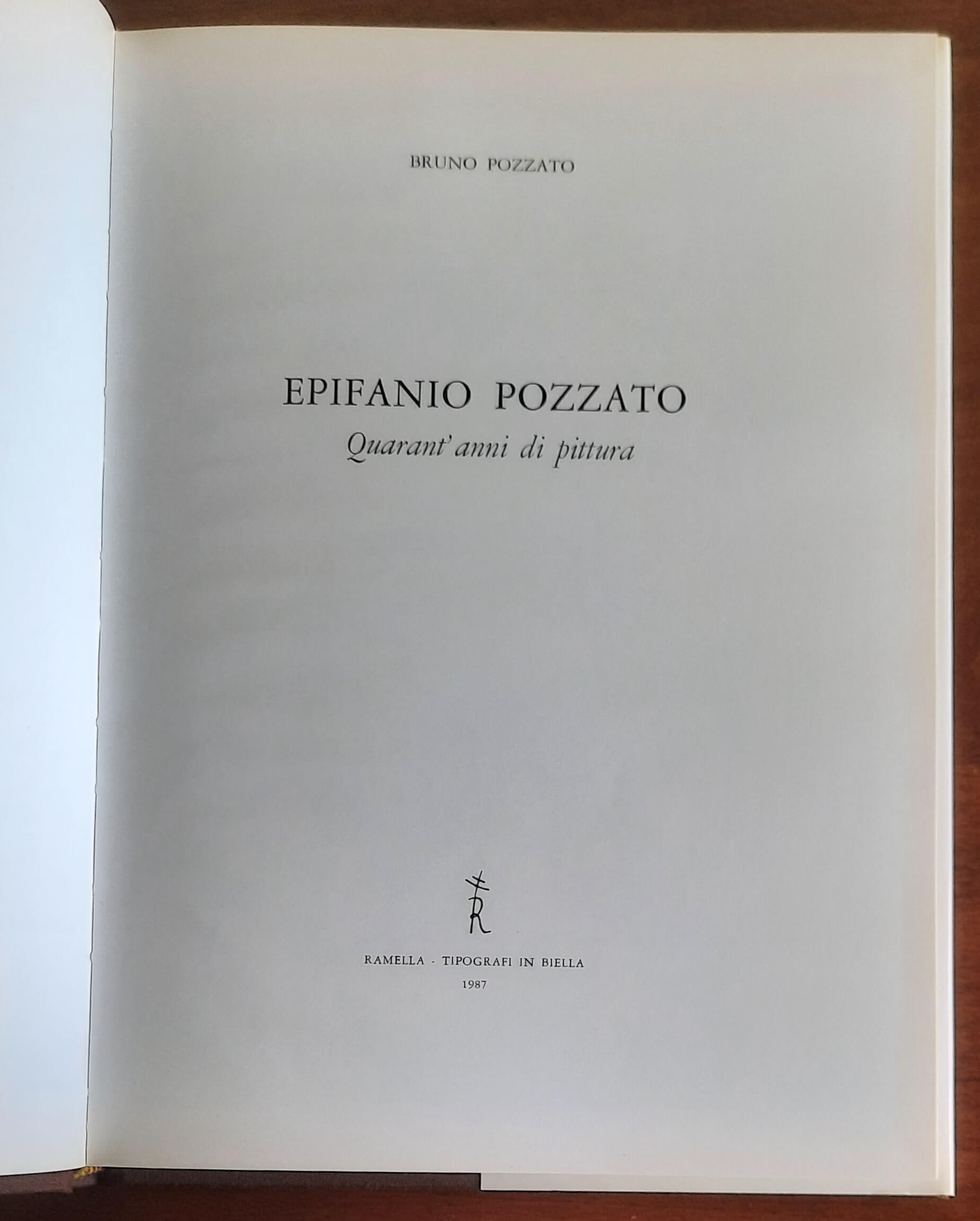 Epifanio Pozzato. Quarant’anni di pittura - di Bruno Pozzato