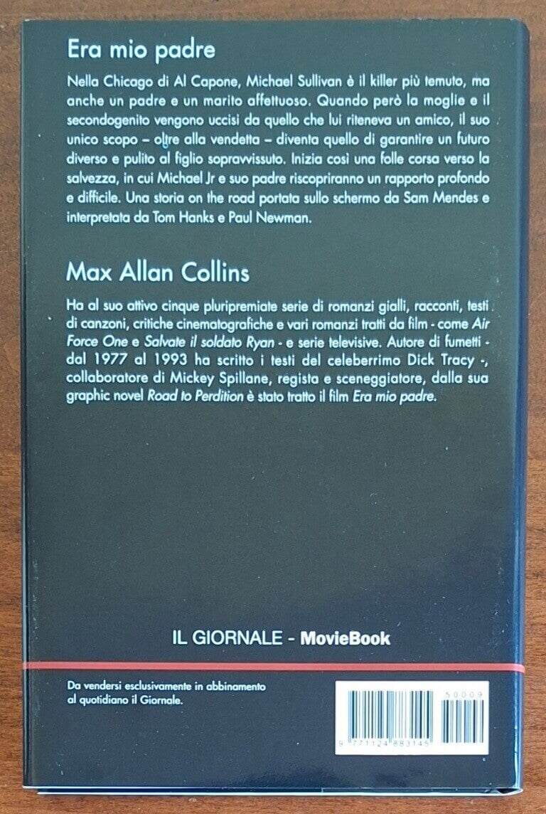 Era mio padre - di Max Allan Collins - Il Giornale (MovieBook)