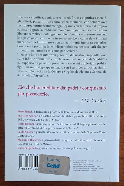 Eredi. Ripensare i padri - Biblioteca Universale Rizzoli