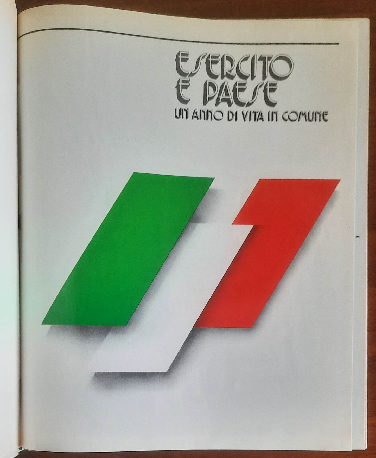 Esercito e Paese. Un anno di vita in comune - Stato Maggiore dell'Esercito