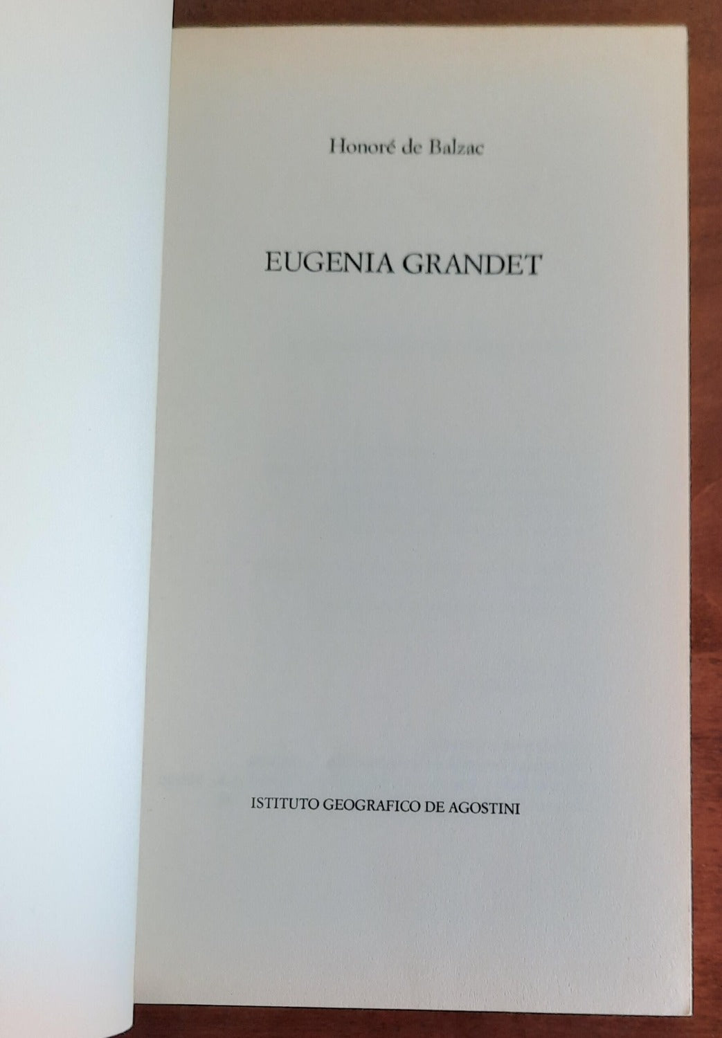 Eugenia Grandet - di Honorè De Balzac