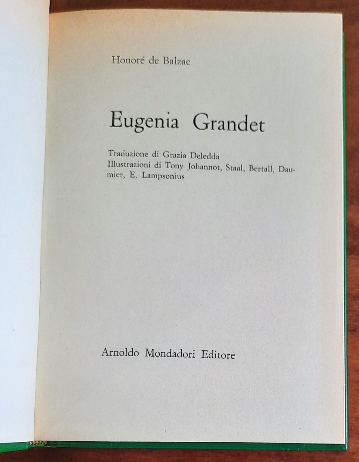 Eugenia Grandet - di Honoré De Balzac - Mondadori